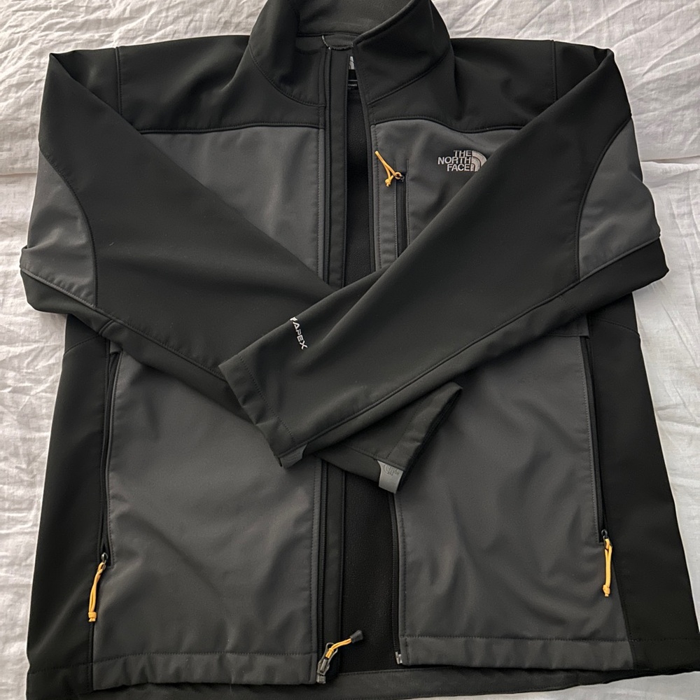 The North Face Men's Black and Gray Jacket